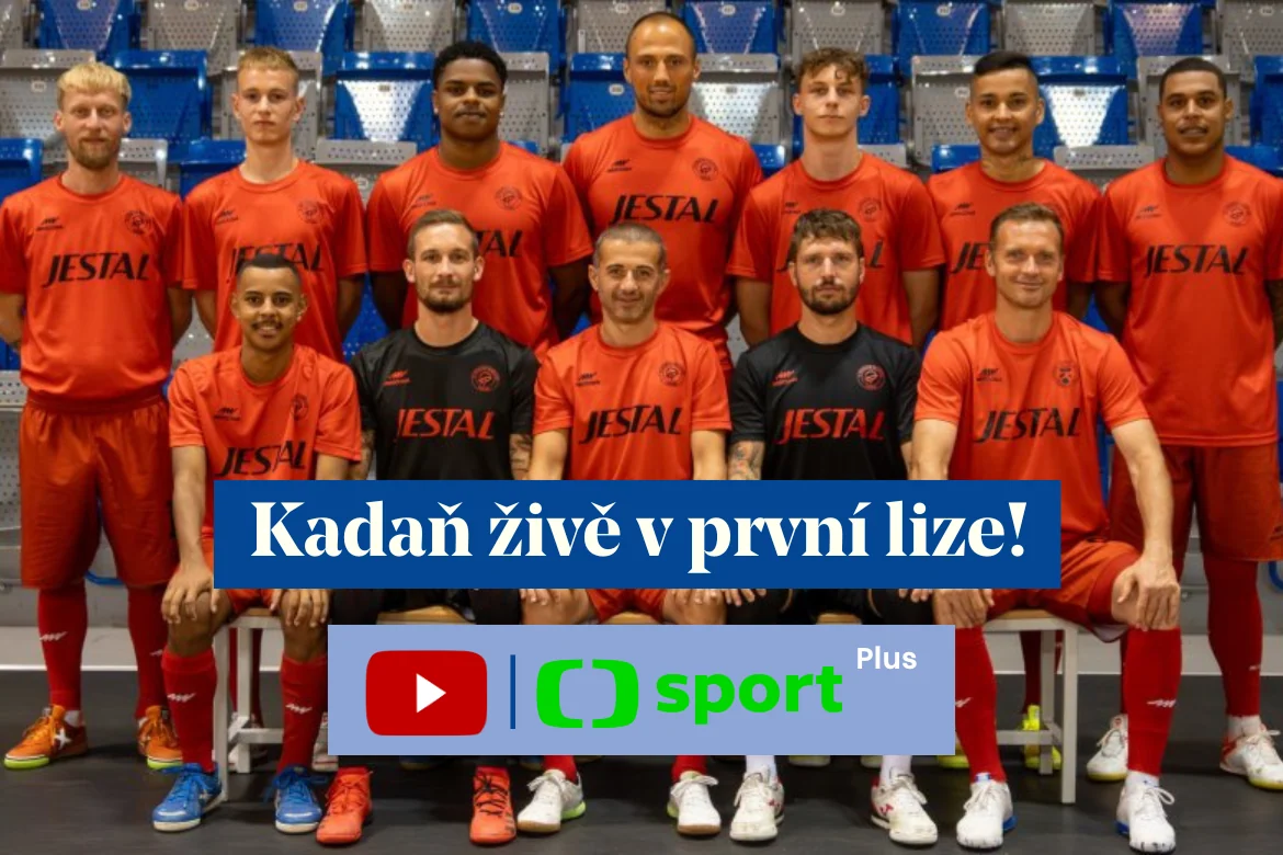 Inter Kadaň poprvé v první lize! Úvodní zápas v Brně bude vysílat ČT Sport Plus