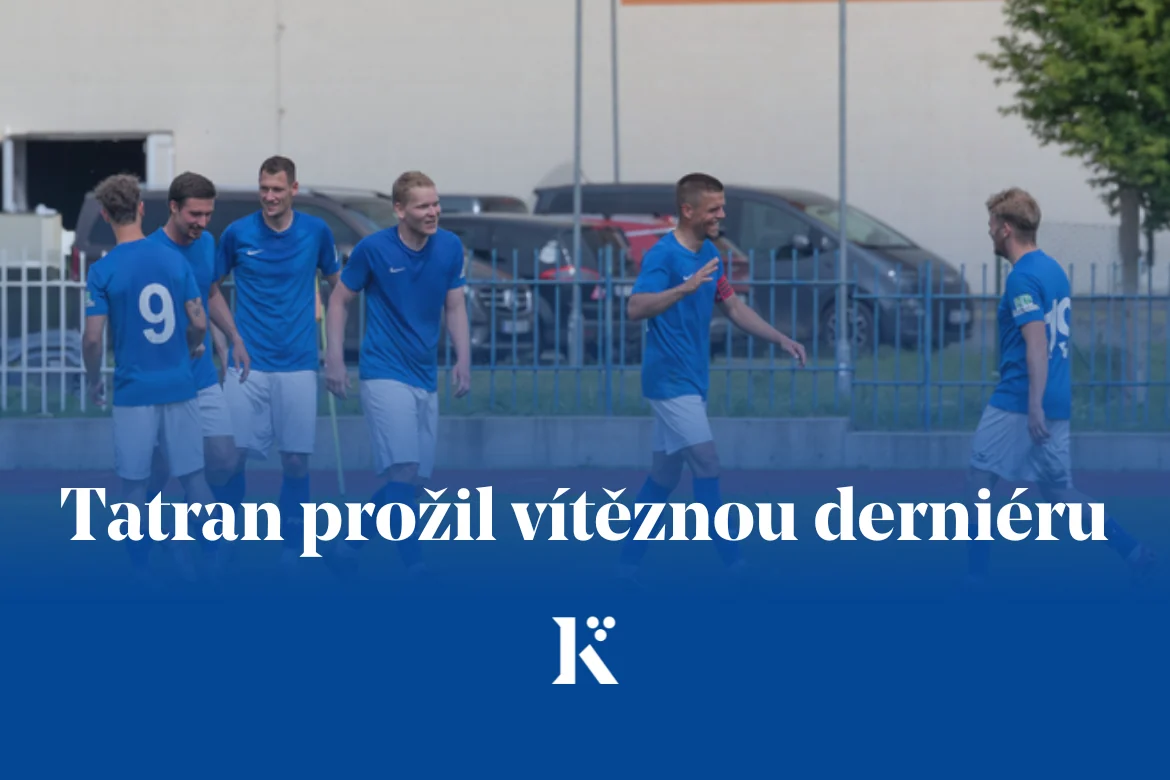 VÝSLEDKY: Fotbalisté Tatranu se s domácím publikem rozloučili vítězně