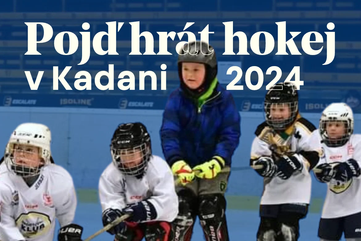 Kadaň úspěšně hostila tradiční náborovou akci Pojď hrát hokej