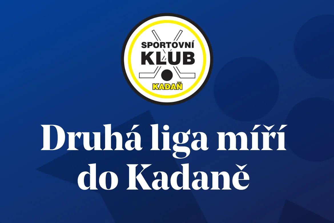 Je to oficiální! Kadaň bude hrát v sezoně 2024/2025 druhou hokejovou ligu