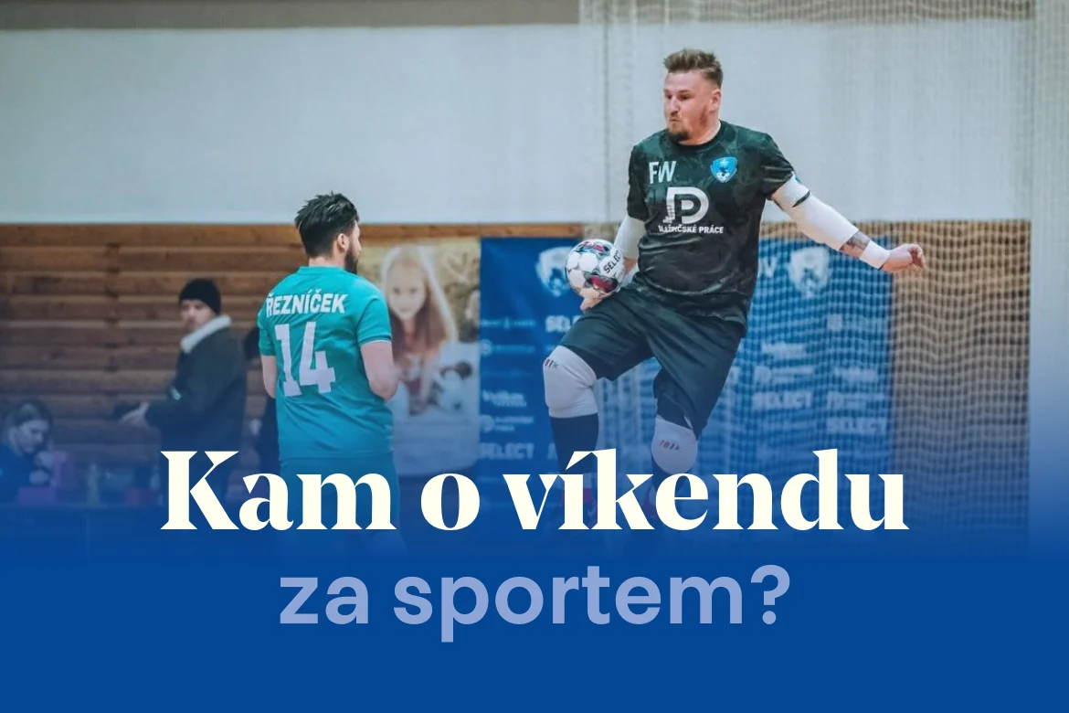 Futsalové derby, hokej, florbal nebo hokejbal. Co vše nás během víkendu čeká?