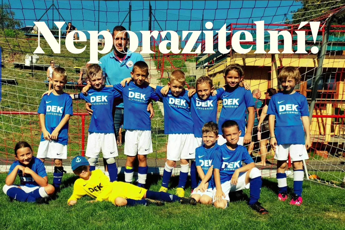 Nejmenší fotbalisté střílí ostrými! Ve třech zápasech nasázeli 58 branek a drží neporazitelnost
