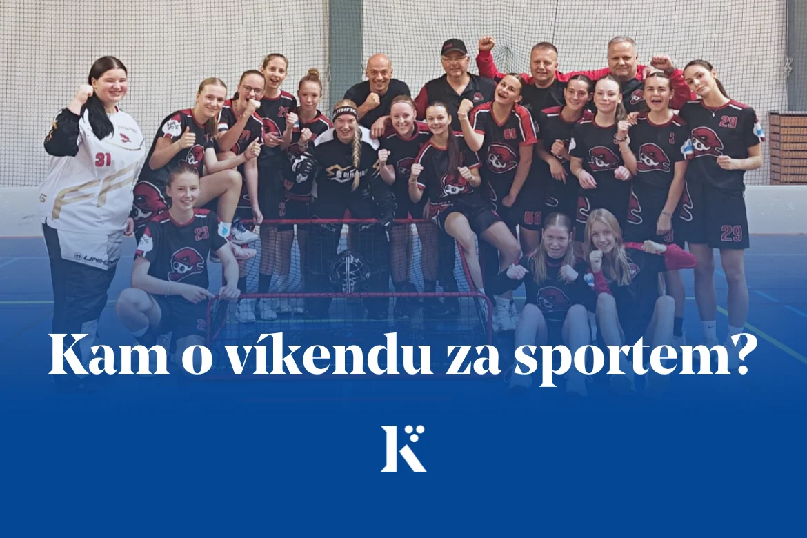 Florbalové dorostenky vstoupí do play-off, co dalšího nás o víkendu čeká?