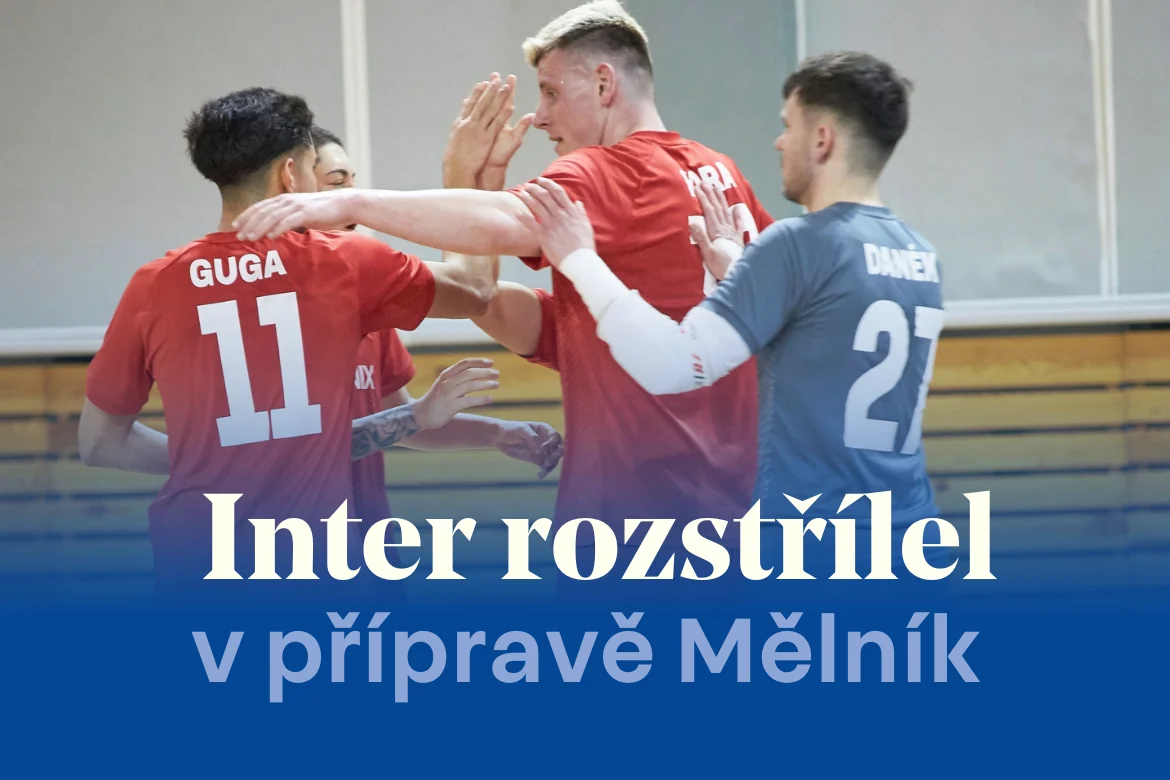 Futsalisté Interu rozstříleli v přípravě Mělník 7:0