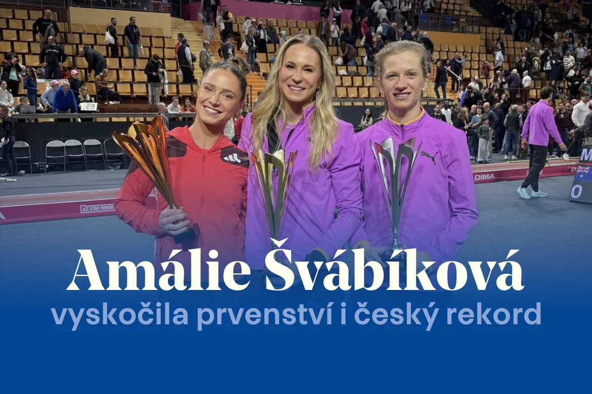 Amálie Švábíková ovládla závod ve Francii a znovu překonala český rekord
