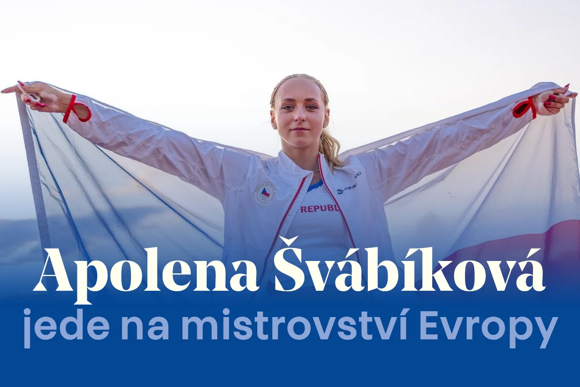 Kadaňská tyčkařka Apolena Švábíková míří na mistrovství Evropy