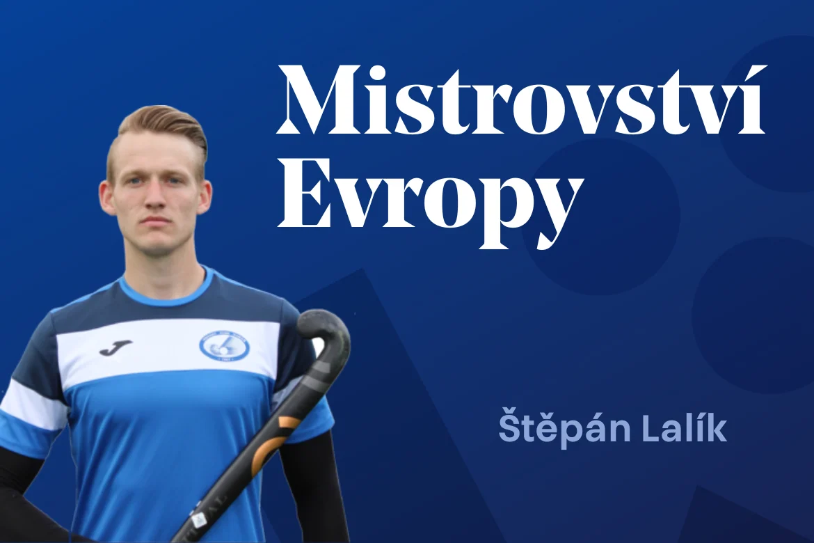 Štěpán Lalík přivezl spolu s národním týmem z mistrovství Evropy v pozemním hokeji páté místo!