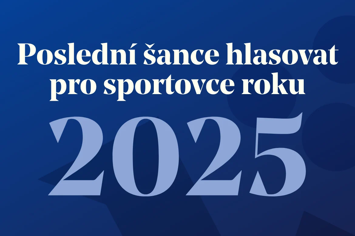 Poslední možnost hlasovat v anketě o nejlepšího sportovce roku 2025