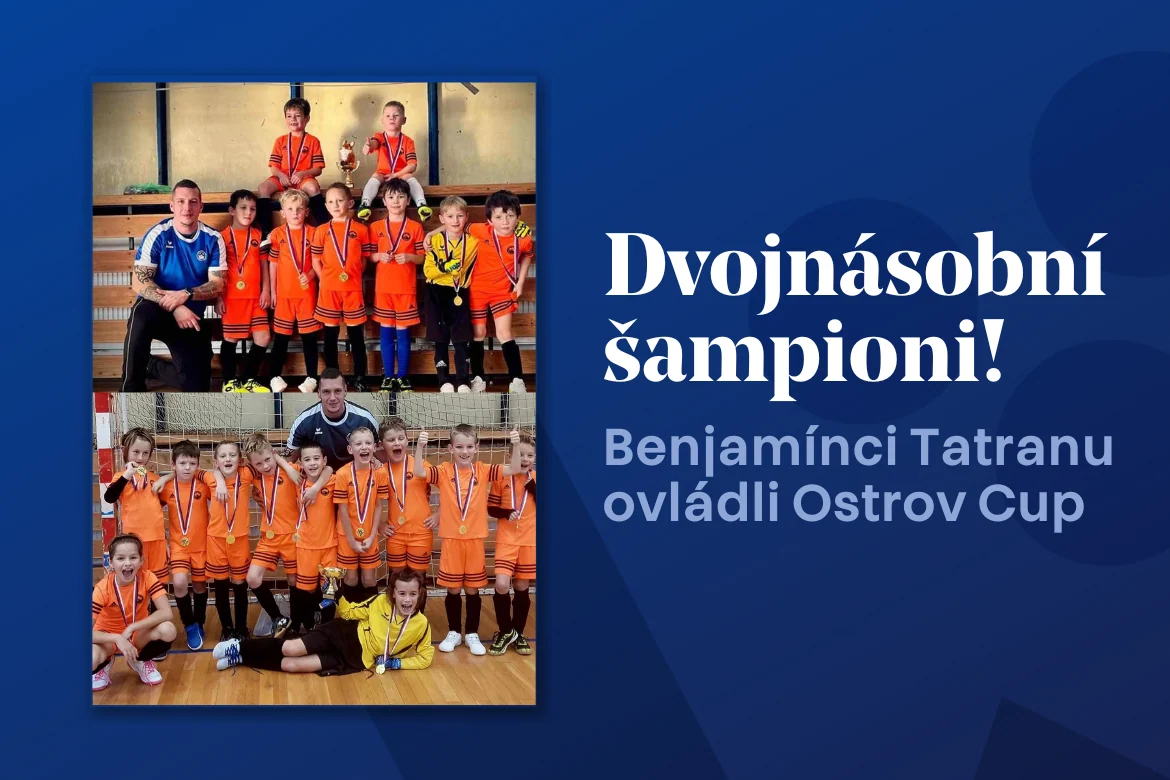 Kadaňští benjamínci ovládli hned dva fotbalové turnaje Ostrov Cupu!
