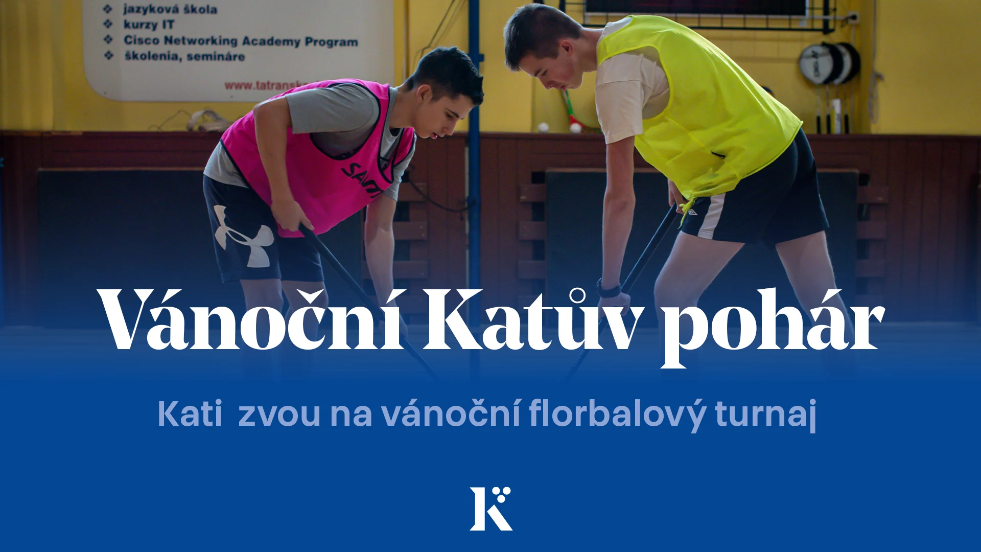 Kati Kadaň zvou na vánoční florbalový turnaj
