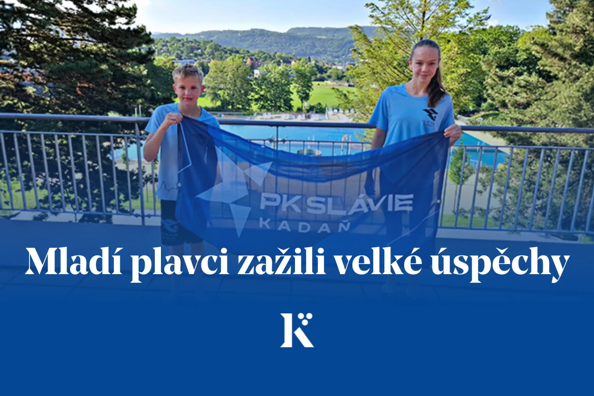 Kadaňští plavci zářili na celostátních soutěžích