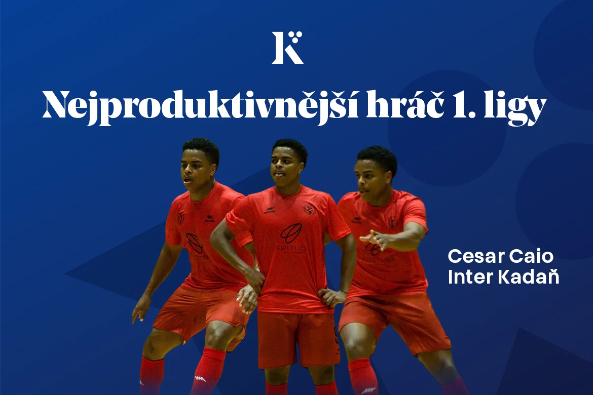 Kadaň má nejproduktivnějšího hráče 1. ligy! Je jím futsalista Caio