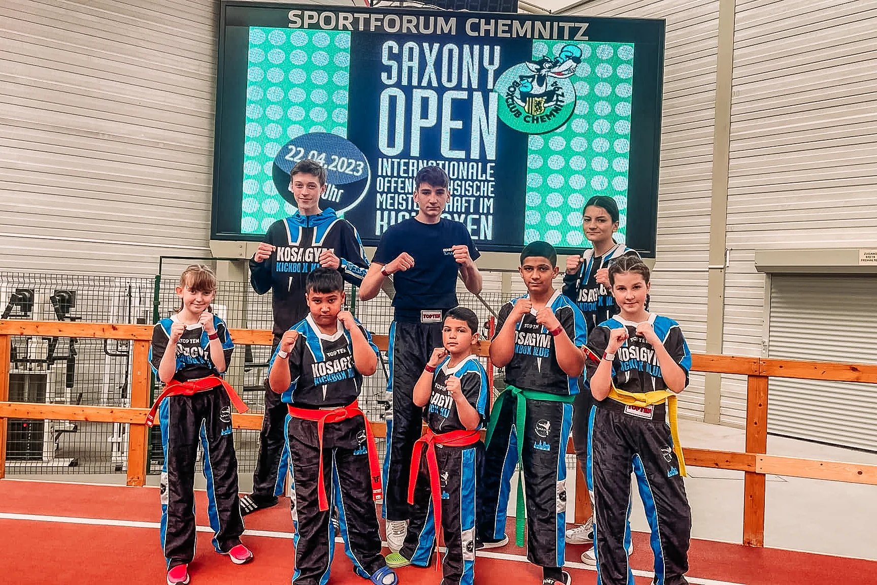 Další úspěch kadaňského kickboxu: 8 medailí z turnaje v německém Chemnitzu
