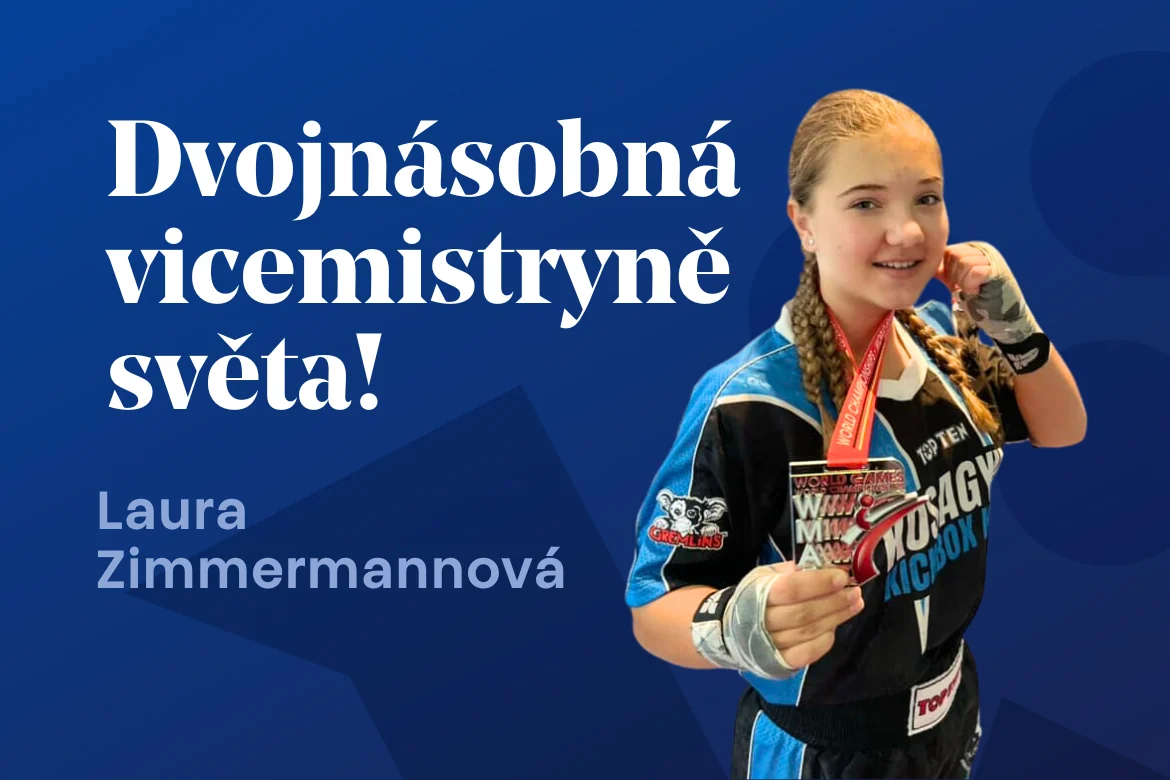 Dvojnásobná vicemistryně světa: Laura Zimmermannová z Kadaně zazářila na mistrovství světa v kickboxu!