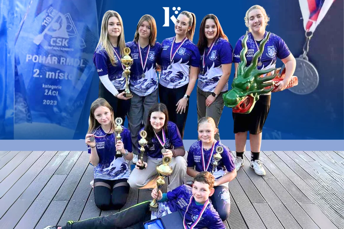 Stříbro pro kadaňská Dráčata! Bodovala v Českém poháru RMDL