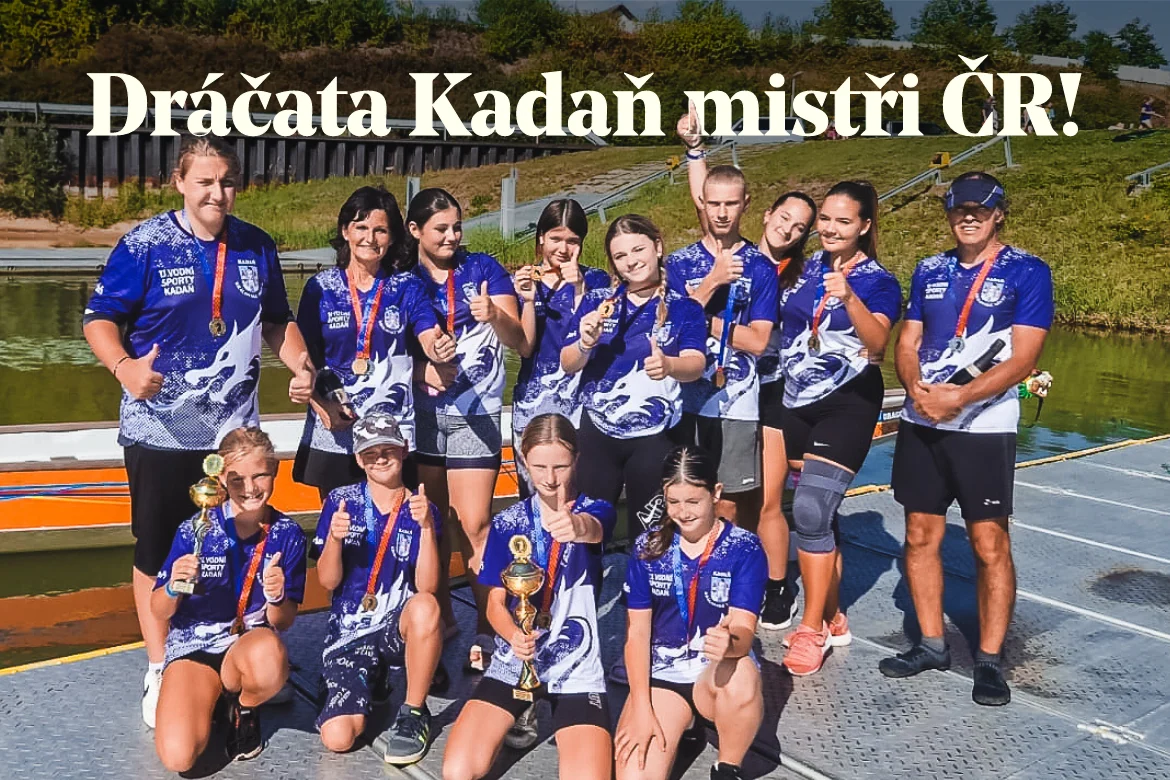 Kadaňská Dráčata jsou mistry republiky hned na dvou tratích! Junioři Krušnodraků přivezli pět stříbrných medailí