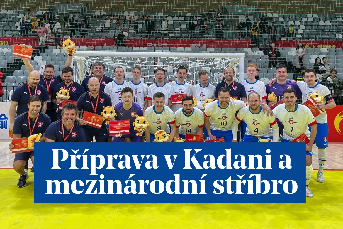 Národní futsalový tým přivezl po soustředění v královském městě druhé místo z mezinárodního turnaje v Číně