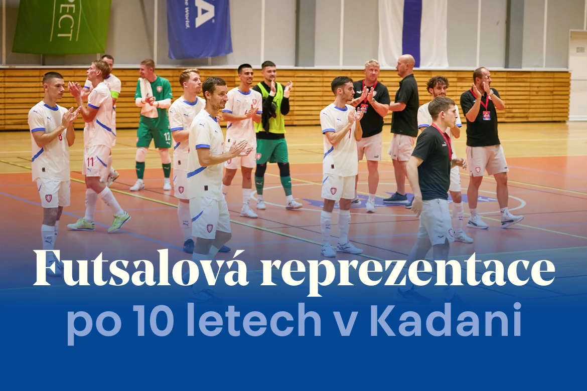 Česká futsalová reprezentace se po deseti letech vrátila do Kadaně! Češi oslavili dvě výhry nad Finskem