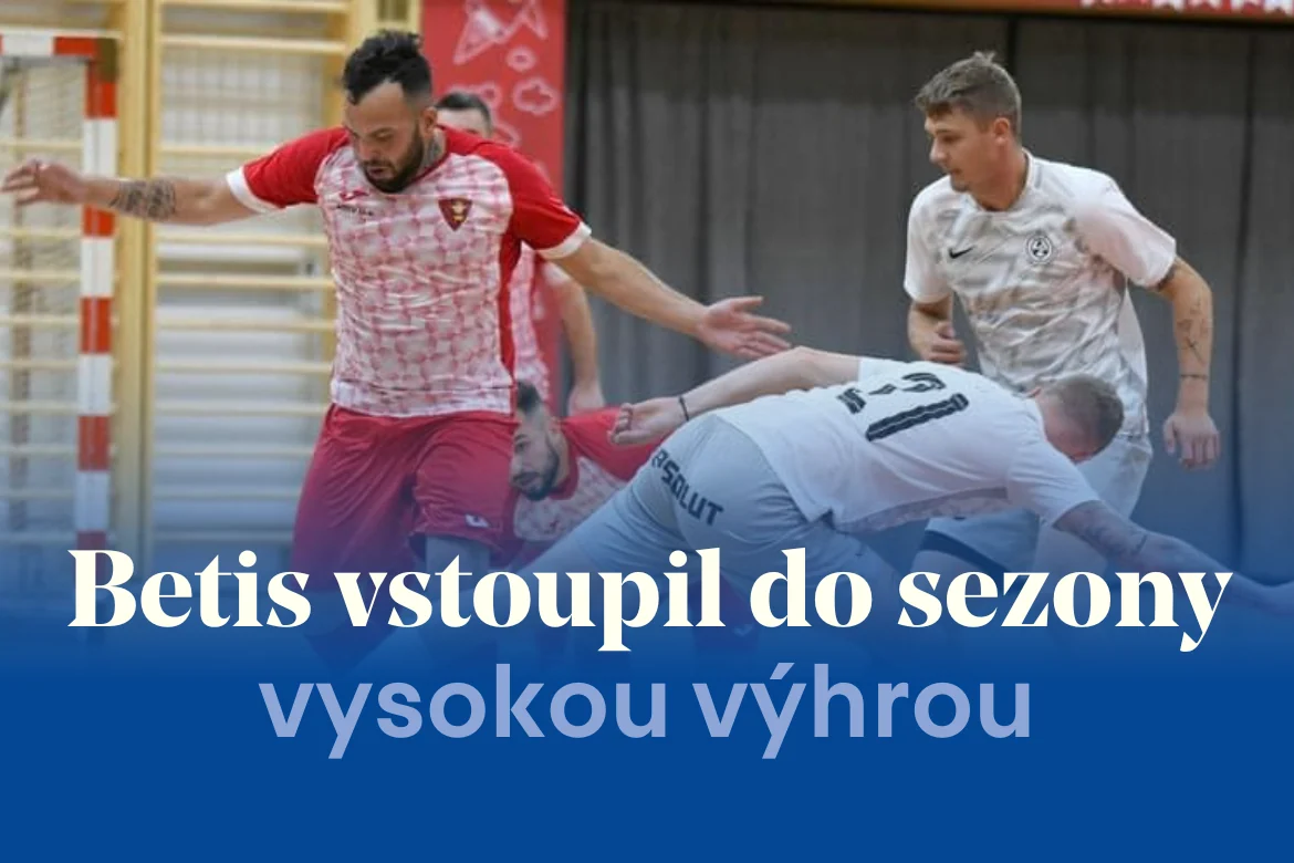 Futsalisté Betisu zahájili novou sezonu v krajském přeboru vysokým vítězstvím