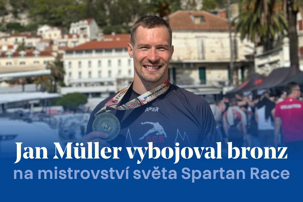 Jan Müller si přivezl bronz z mistrovství světa Spartan Race