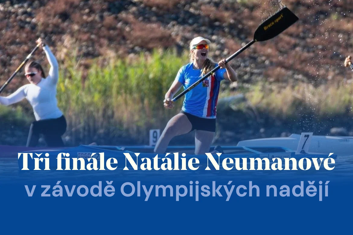 Dvakrát sedmá na světě! Natálie Neumanová z Kajak klubu si vyjela tři finále v závodě Olympijských nadějí